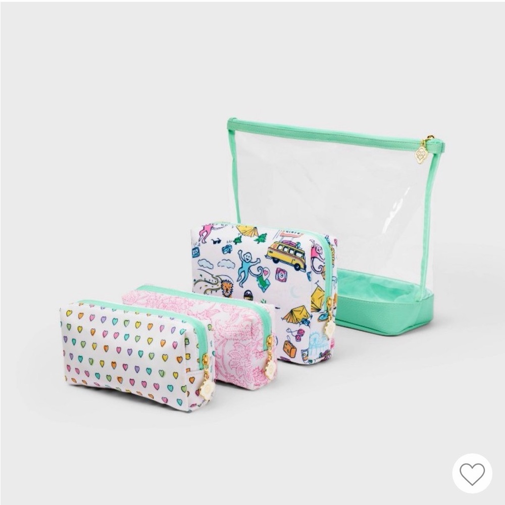 Target Roller Rabbit cosmetic bag set